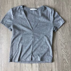 Gray t-shirt